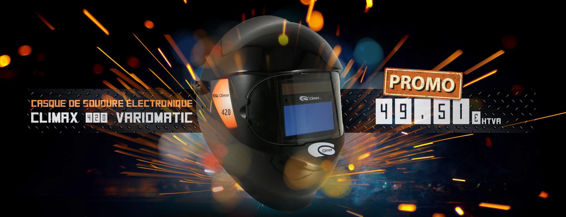 CASQUE SOUDURE AUTOMATIQUE CLIMAX 420 